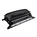 2013-2017 Audi Q5/Q5 Sline/SQ5 hunajakenno etusäleikkö ylempi puskuri musta verkkokorvaus RS Quattro Style Grill-9