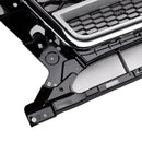 RSQ5 Honeycomb Style Grille For Audi Q5 / SQ5 2013-2017 Front Bumper Replacement Black Grill-23