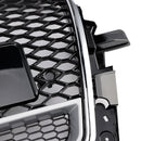 RSQ5 Honeycomb Style Grille For Audi Q5 / SQ5 2013-2017 Front Bumper Replacement Black Grill-18