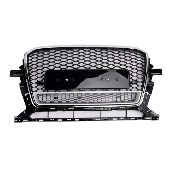 2013-2017 Audi Q5/Q5 Sline/SQ5 hunajakenno etusäleikkö ylempi puskuri musta verkkokorvaus RS Quattro Style Grill