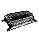 RSQ5 Honeycomb Style Grille For Audi Q5 / SQ5 2013-2017 Front Bumper Replacement Black Grill-20