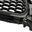 Audi 2008-2012 A4/S4 B8 Reemplazo de parrilla RS4 Estilo Honeycomb Sport Mesh Hex Grille Negro-10