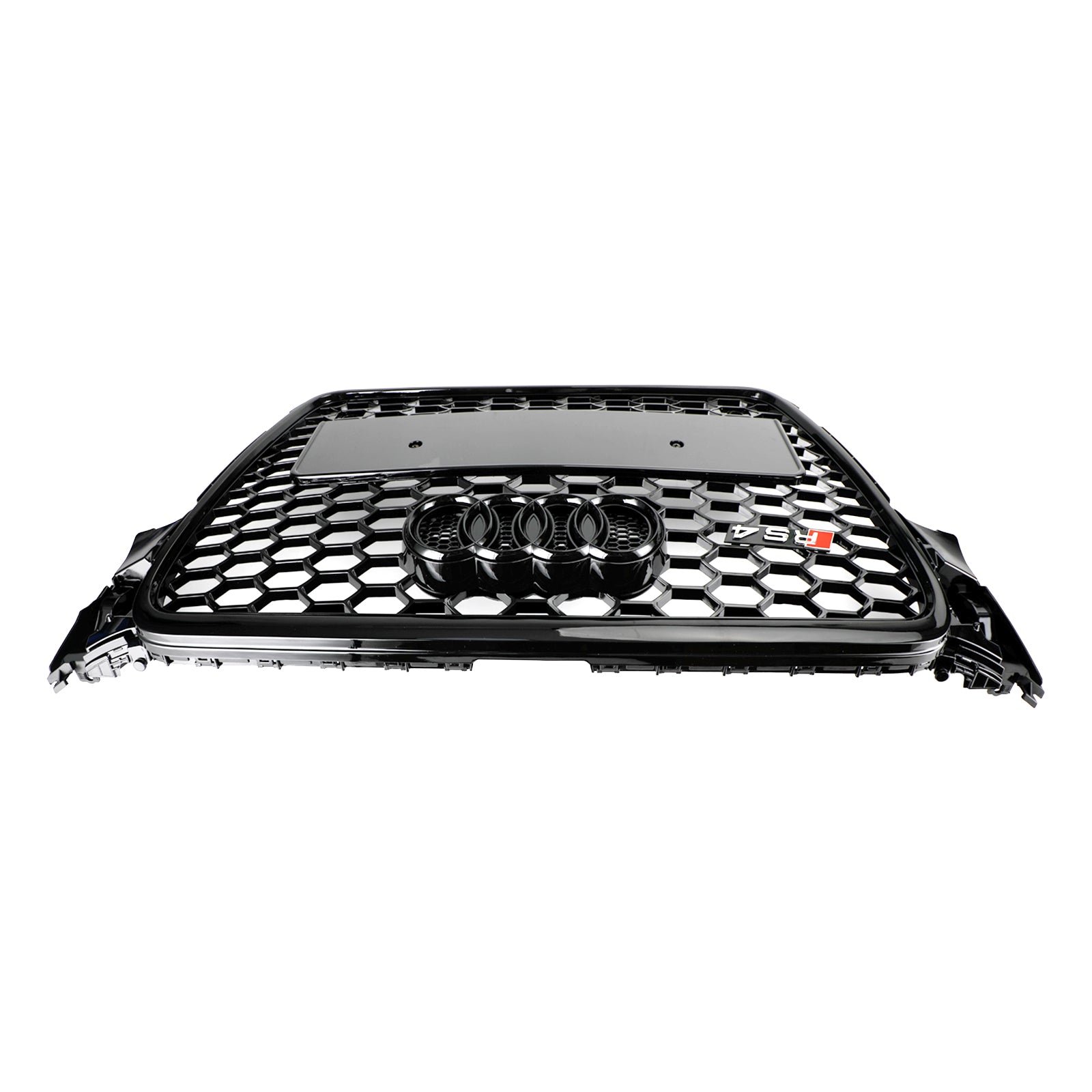 2008-2012 Audi A4 / A4 Avant / S4 B8 RS4 Style Honeycomb Sport Mesh Hex Grill Gloss Black Grille