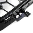Audi 2008-2012 A4/S4 B8 Reemplazo de parrilla RS4 Estilo Honeycomb Sport Mesh Hex Grille Negro-17