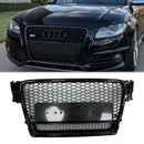 2009-2012 Audi A4/S4 B8 RS4-stijl Honingraat Sport Mesh Hex Grill Grille-2