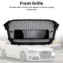 2013–2016 Audi A4/A4 Sline/S4 RS4 Quattro Stil Grill Frontstoßstange Schwarz Ersatzgitter-13