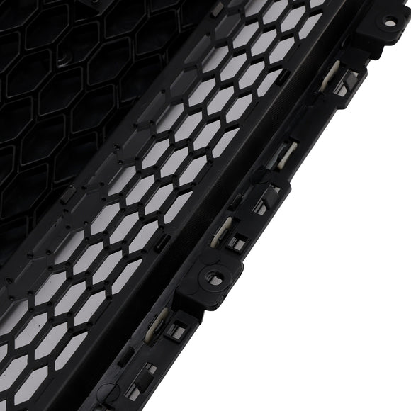 Audi A4 / A4 Sline / S4 2012-2016 Honeycomb RS Style Front Grill Upper Bumper Replacement Black Grille