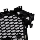 2013-2016 Audi A4/A4 Sline/S4 RS4 Quattro Style Grill Pare-chocs avant Calandre noire avec emblème noir-7