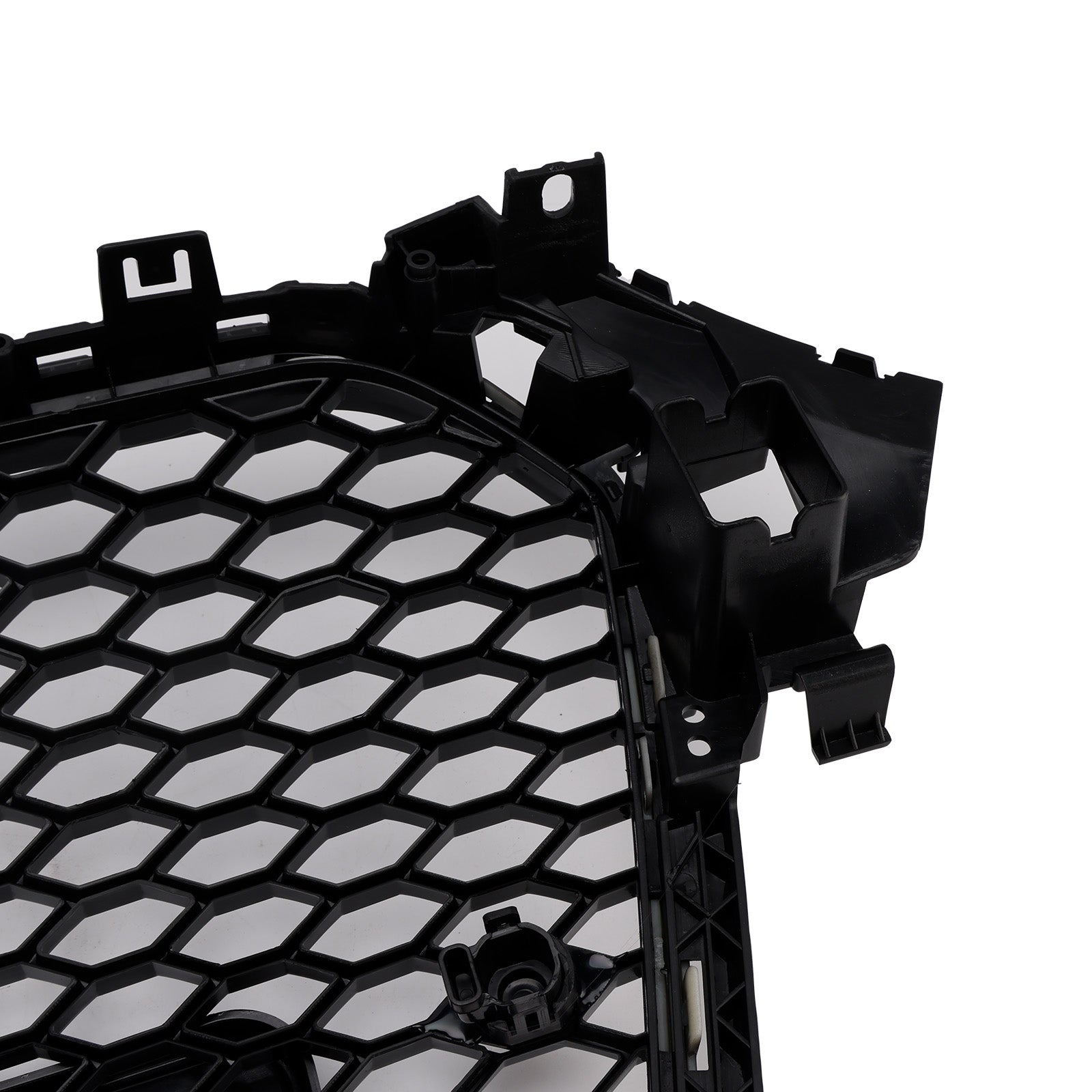 2013-2016  Audi A4 / A4 Sline / S4 RS4 Quattro Style Grill Front Bumper Black Grille W/ Black Emblem
