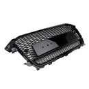 Audi A4 / A4 Sline / S4 2012-2016 Honeycomb RS Style Front Grill Upper Bumper Replacement Black Grille-15