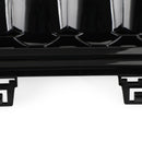 2012-2016 Audi A5 / A5 Sline / S5 B8.5 RS5 Style Honeycomb Front Bumper Grille With Silver Ring Emblem-8