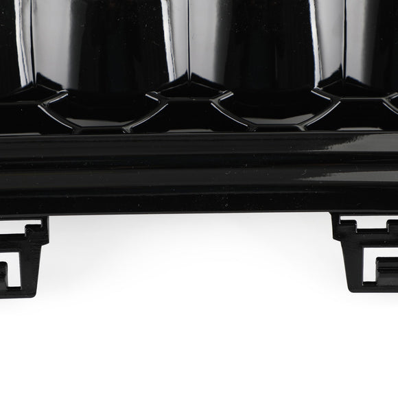 2012-2016 Audi A5 / A5 Sline / S5 B8.5 RS5 Style Honeycomb Front Bumper Grille With Silver Ring Emblem