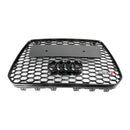 2012-2016 Audi A5 / S5 B8.5 RS5 Style Honeycomb Mesh Front Bumper Grill Black Grille-12