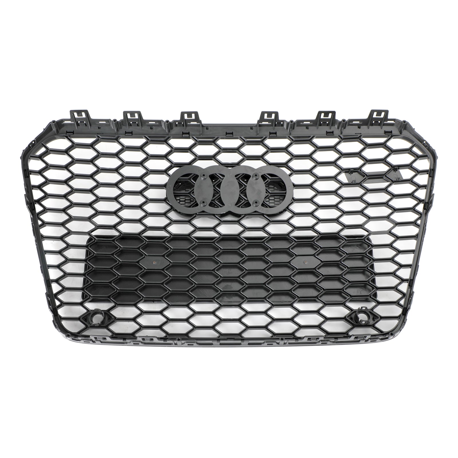 Parrilla delantera de malla de panal estilo Audi A5/S5 B8.5 RS5 2012-2016, color negro