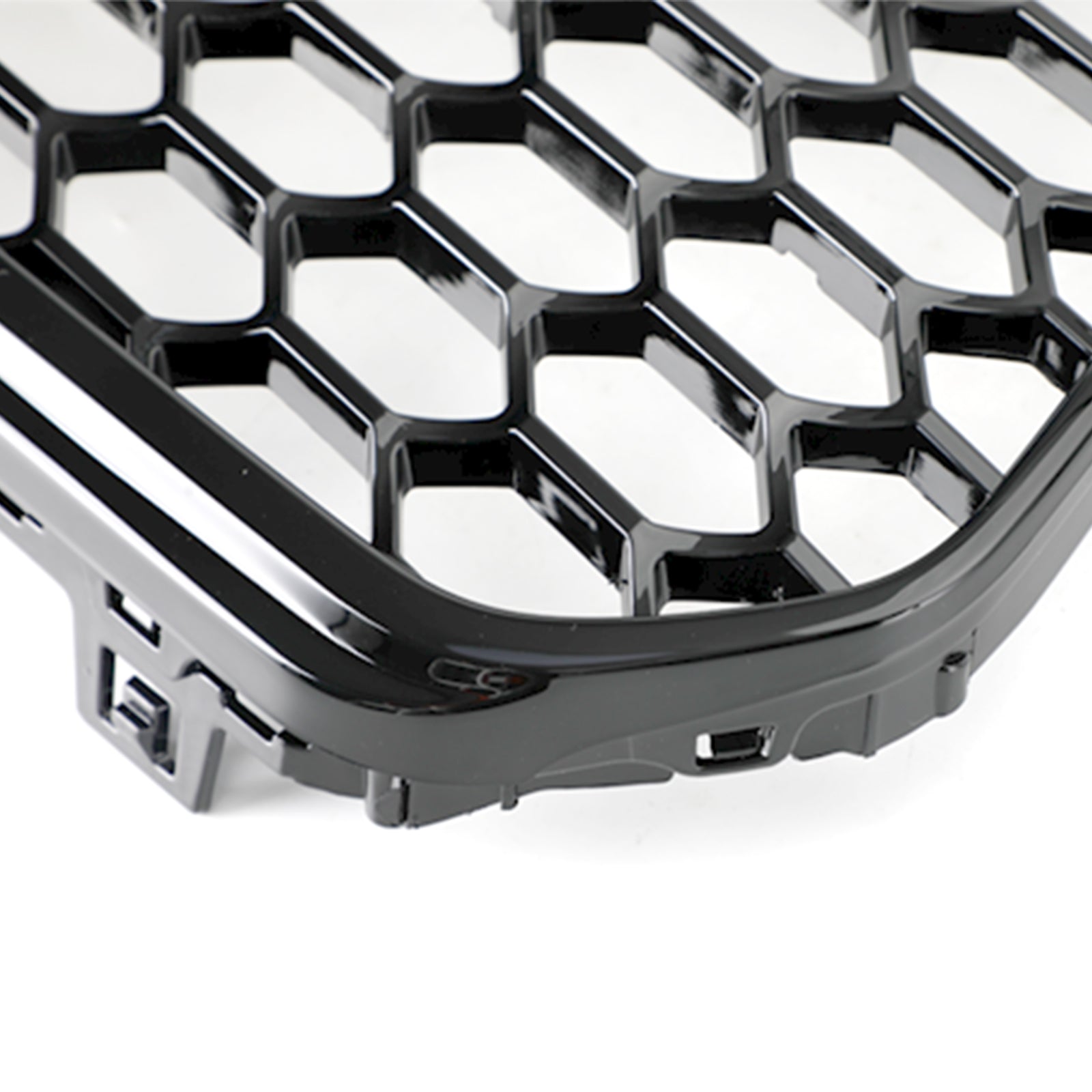 Grille de pare-chocs avant en nid d'abeille de style Audi A5 / S5 B8.5 RS5 2013-2016 Grille noire