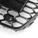 Audi 2012-2016 A5 S5 B8.5 Reemplazo de parrilla RS5 Estilo Honeycomb Hex Mesh Parachoques delantero Parrilla negra-16