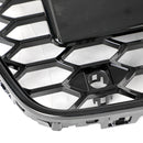 Audi A5/A5 Sline/S5 B8.5 2012-2016 Grade preta lustrosa do amortecedor dianteiro da grade do estilo RS5/S5-24