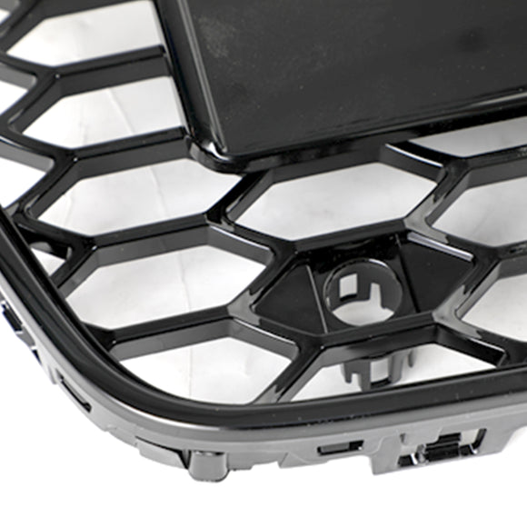 Audi A5/A5 Sline/S5 B8.5 2012-2016 Grade preta lustrosa do amortecedor dianteiro da grade do estilo RS5/S5