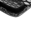 2012-2016 Audi A5 / A5 Sline / S5 B8.5 RS5 Style Honeycomb Front Bumper Grille With Silver Ring Emblem-23