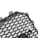 Audi A5/S5 B8.5 2013-2016 RS5-stijl Chromen grille Honingraat voorbumpergrille met zilver embleem-8