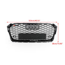 2017-2019 Audi A5 / A5 Sline / S5 B9 Honeycomb Grill Replacement RS5 Style Sport Mesh Hex Black Grille-2