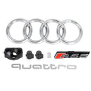 2017-2019 Audi A5 / A5 Sline / S5 B9 Honeycomb Grill Replacement RS5 Style Sport Mesh Hex Black Grille-6