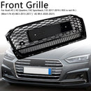 2017-2019 Audi A5/A5 Sline/S5 RS5 Honingraatgrill Voorbumper Sport Mesh Hex Zwart Grille-3