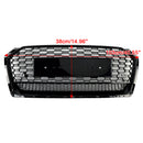 2017-2019 Audi A5/A5 Sline/S5 RS5 Honingraatgrill Voorbumper Sport Mesh Hex Zwart Grille-2
