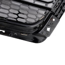 2017-2019 Audi A5 / A5 Sline / S5 RS5 Honeycomb Grill Front Bumper Sport Mesh Hex Black Grille-9