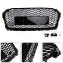 2017-2019 Audi A5/A5 Sline/S5 Honeycomb RS5 Style Grill Voorbumper Sport Mesh Hex Zwart Grille-9
