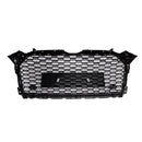 2017-2019 Audi A5/A5 Sline/S5 Honeycomb RS5 Style Grill Voorbumper Sport Mesh Hex Zwart Grille-11