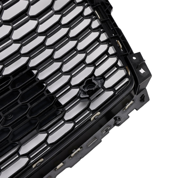 2017-2019 Audi A5/A5 Sline/S5 Honeycomb RS5 Style Grill Voorbumper Sport Mesh Hex Zwart Grille