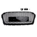Audi A5/A5 Sline/S5 2017-2019 B9 nid d'abeille RS5 Style gril de remplacement Sport maille Hex calandre noire-1