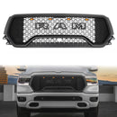 Griglia anteriore superiore del cofano con griglia a nido d'ape a LED Dodge Ram 1500 TRX 2019-2024-5