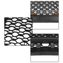 Dodge Ram 1500 2019-2024 Rebel Style Front Grill Black Front Bumper Honeycomb Upper Grille W/ LED-16