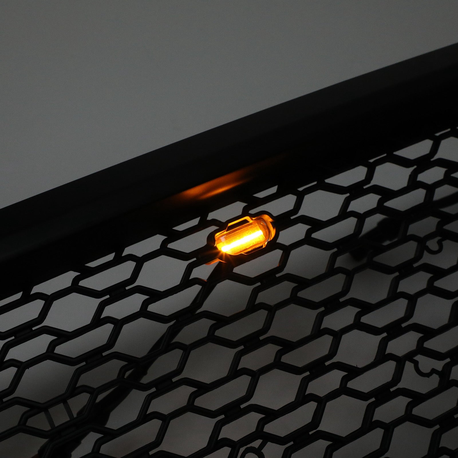 2019-2022 Dodge Ram 1500 Grill TRX Style LED Honeycomb Parrilla delantera superior del capó