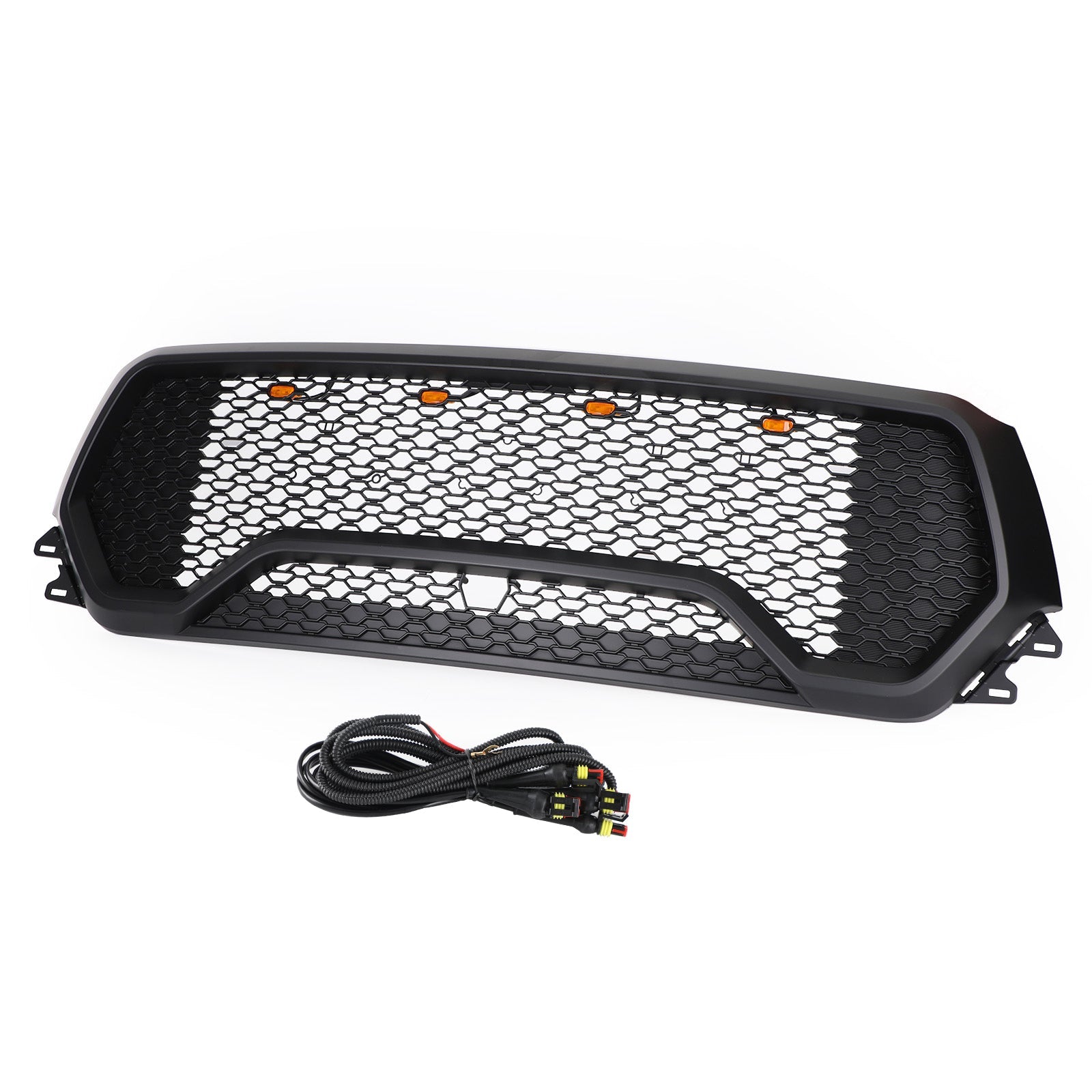 2019-2022 Dodge Ram 1500 Grill TRX Style LED Grille de capot supérieur avant en nid d'abeille