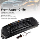 Dodge Ram 1500 2019-2024 Rebel Style Front Grill Black Front Bumper Honeycomb Upper Grille W/ LED-4