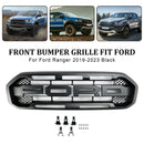 Ford Ranger 2019-2023 Grille de pare-chocs avant Raptor/Nid d'abeille/Grille noire de style maille-27