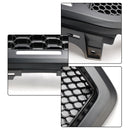 Ford Ranger 2019-2023 Grille de pare-chocs avant Raptor/Nid d'abeille/Grille noire de style maille avec 3 lumières LED blanches-20