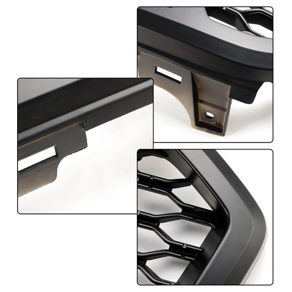Ford Ranger 2019-2023 Grille de pare-chocs avant Raptor/Nid d'abeille/Grille noire de style maille