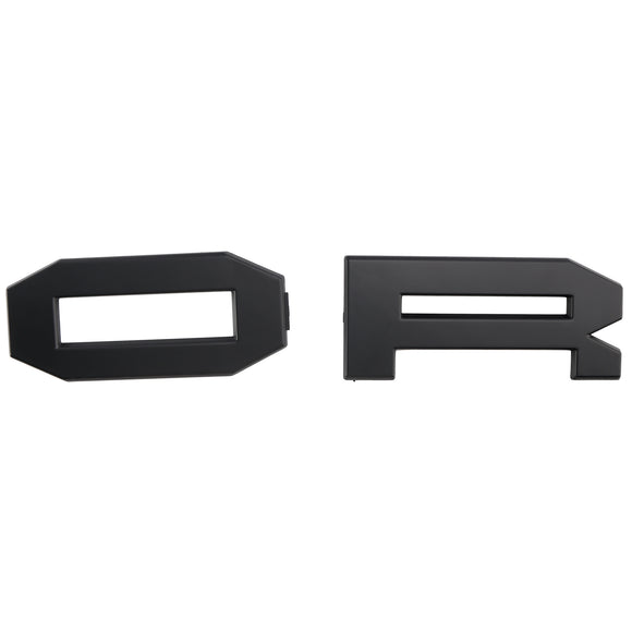 2019-2023 Ford Ranger Black Raptor Style Front Bumper Grill Black Grille W/ 3 White LED Light