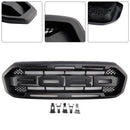 2019-2023 Ford Ranger Raptor Style Grille Front Bumper Replacement Black Grill W/ Yellow LED Light-6
