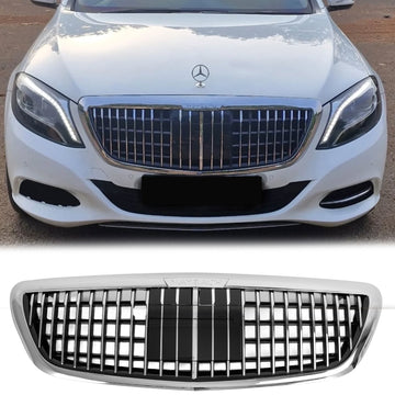 Mercedes-Benz Classe S W222 Calandre avant chromée style Maybach (2014-2020)