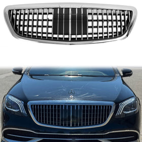 2014-2020 Mercedes Benz S-Class W222 S400 S450 S500 S550 S560 S580 S600 S650 S680 Maybach Style Grille