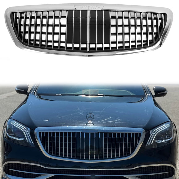 2014-2020 Mercedes Benz S-Class W222 S400 S450 S500 S550 S560 S580 S600 S650 S680 Maybach Style Grille