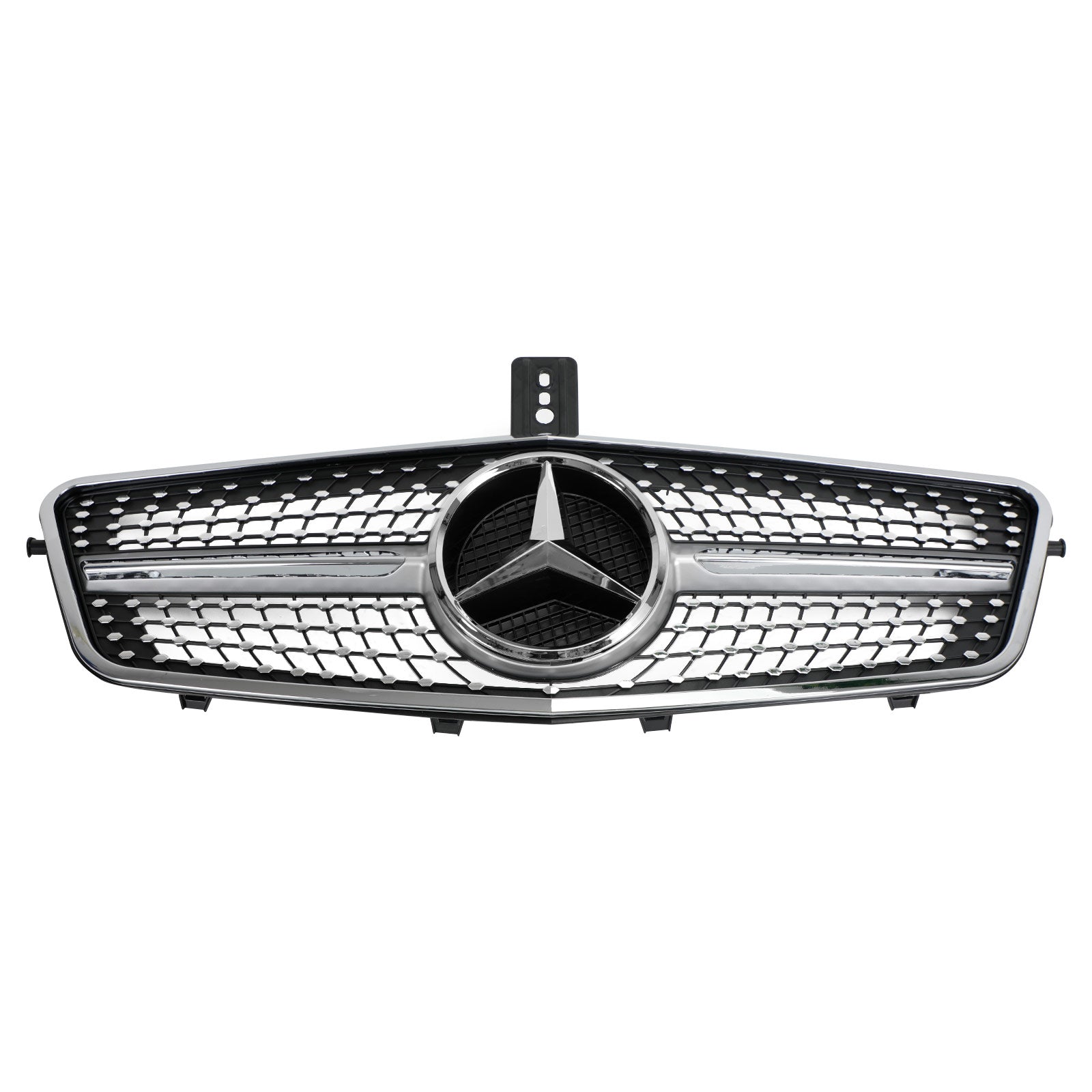 Parrilla delantera con diseño de diamante AMG para Mercedes Benz W212 Clase E E200 E220 E350 E500 E63 2009-2013