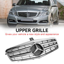 Mercedes Benz W212 E-Class 2009-2013  Front Chrome Grille Air Intake Radiator Bumper Replacement Grill-3