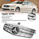 Mercedes Benz W212 E-Class 2009-2013  Front Chrome Grille Air Intake Radiator Bumper Replacement Grill-4