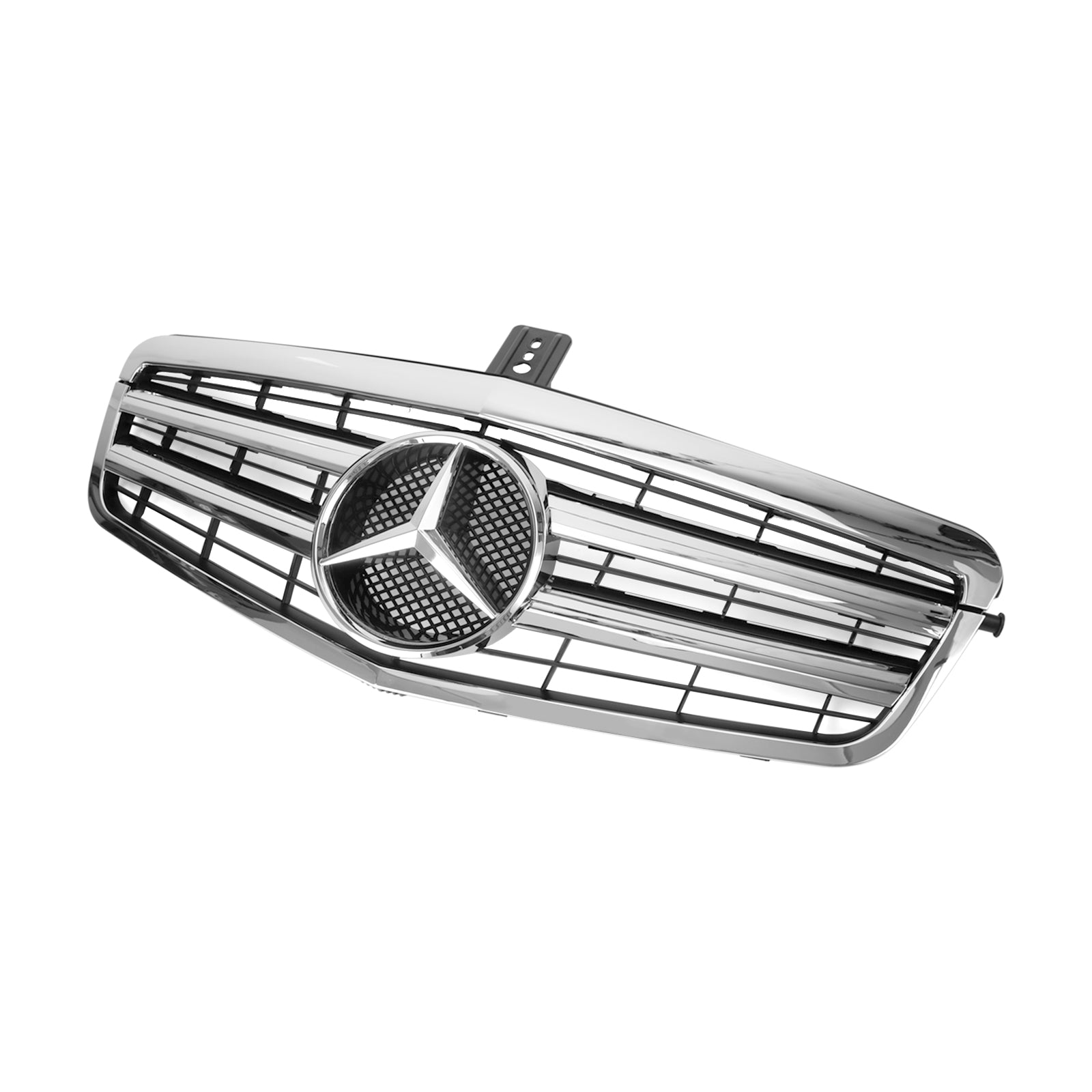 Parrilla delantera con diseño de diamante AMG para Mercedes Benz W212 Clase E E200 E220 E350 E500 E63 2009-2013